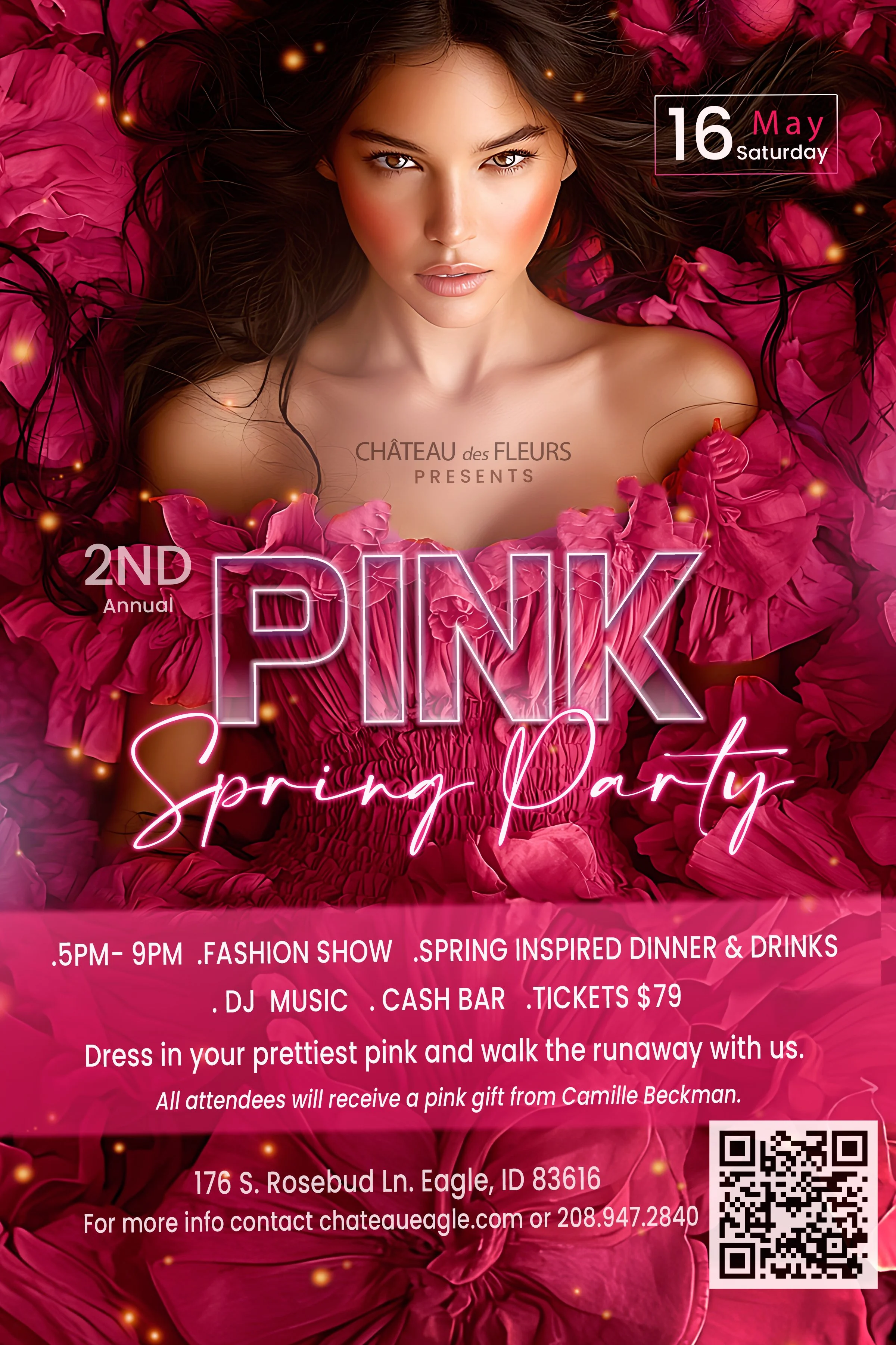 2ND ANNUAL - PINK SPRING PARTY — Chateau des Fleurs